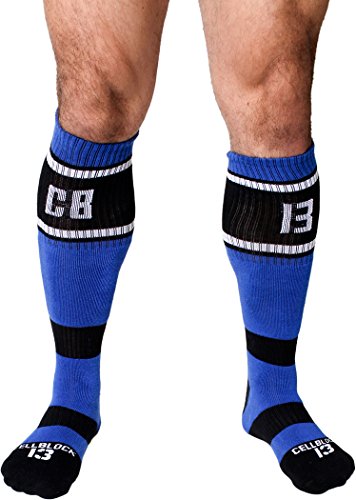 Timoteo-A017-Cellblock13 Viper-Men's High Rise Athletic Socks