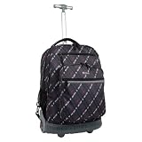 J World Campus Rolling Backpack with handle - Grey (19.5)