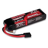 25C 11.1V 3S 3-Cell 5000mAh LipoBatt:E-Revo,SLH4x4 by Traxxas