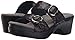 Dansko Women's Sophie Black Stained Glass Wedge Sandal