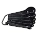 Oxo Good Grips Soft 6-Piece Measuring Spoon Set, Black