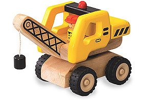 Childrens Toyshop  Toys : Wonderworld Wooden Mini Crane