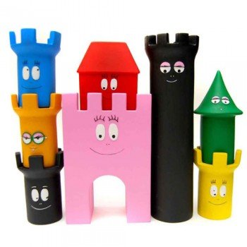 Plastoy - 60821 - Coffret-Le Chateau Des Barbapapa + 2 Figurines