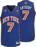 Carmelo Anthony Blue adidas Revolution 30 Swingman New York Knicks Youth Jersey