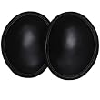 Black Faux Leather Ear Mitts Bandless Ear Muffs 100g ThinsulateTM Insulation