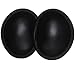 Black Faux Leather Ear Mitts Bandless Ear Muffs 100g ThinsulateTM Insulation