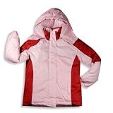 Sportier - Girls Winter Coat, Pink, Red