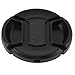 Univeral 55mm Center Pinch Front Lens Cap for Canon DSLR Camera