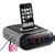 iLive Large Display Clock Radio with Docking and Recharging for iPod (Black)