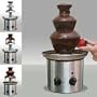 Bond Helman Stainless Steel Chocolate Fondue Fountain Caquelon CFF900