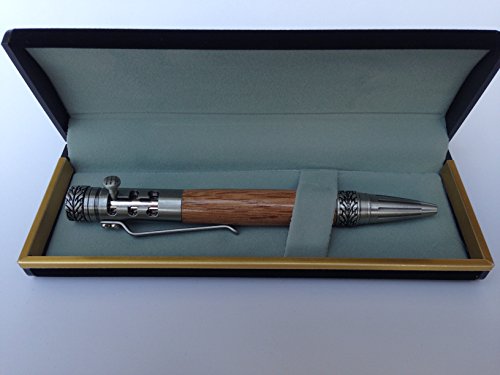 JD Whiskey Barrel Gear Shift Pen (Antique Pewter)