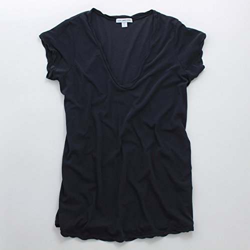 JAMES PERSE ジェームスパース Tシャツ High Gauge Jersey Deep V tee vネック レディース [並行輸入品]