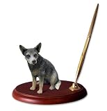 Australian Cattle Dog Desk Set - Blue