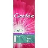 Carefree Original Long Scented, 42-count (Pack of 3)