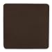 Skid-resistant Carpet Area Rug Floor Mat - Chocolate Brown - 3' X 3' - Many Other Sizes to Choose Fr