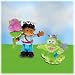 FISHER PRICE LITTLE PEOPLE PRINCE ROBERTO & HIS ROYAL FROG Image
