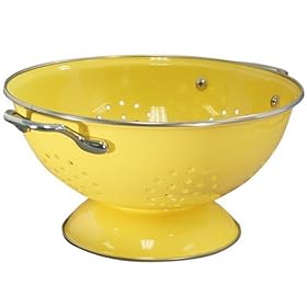 Buy Calypso Basics 3 Quart powder coated  Colander, Lemon now!