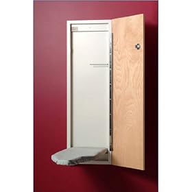Buy Iron-A-Way NE-242 42 inch built in wall mounted ironing Center with Mirrored Door, Non Electrical,...