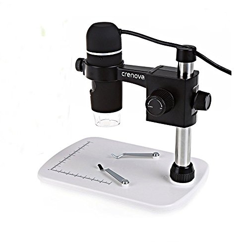 USB Microscope, Crenova USB Digital Microscope 5MP Video Microscope 300X Magnifier Camera for Windows XP/VISTA /WIN7 /Mac/Ipad/Iphone OSX UM012C