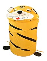 Tiger Big Kids Storage Hungry Hamper, Pop Up Hamper, Organizers & Storage Laundry Hamper