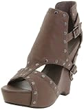 Gunmetal Womens Lucky Wedge Sandal 41O aIfagsL. SL160 Gunmetal Womens Lucky Wedge Sandal