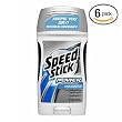 Speed Stick By Mennen Power Antiperspirant & Deodorant Solid, Unscented 3 Oz(pack of 6)