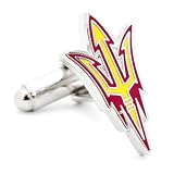 Arizona State University Sun Devils Pitchfork NCAA Cufflinks Cuff Links