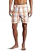 Perry Ellis Men's Gingham Swim Trunk