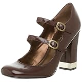 Nine West Womens Cascada Mary Jane,Wine,7.5 M
