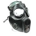 Yantec Bulgarische Schutzmaske schwarz, mit Filter und Tasche
