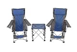 The Travel Chair Big Man Chair Set with Free Matching Table