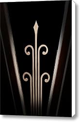 Door Etched Glass Canvas Print / Canvas Art - Artist Fred Lassmann