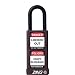 Zing RecycLock Lockout/Tagout Padlock, Keyed Alike, 3" Body Length, 1-1/2" Shackle Clearance