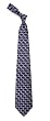 New England Patriots 100% Polyester Woven 1 Neck Tie - NFL Football