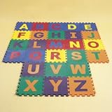 Edutiles Foam Playmats Uppercase Alphabet 26 Pieces - Complete Alphabet Set