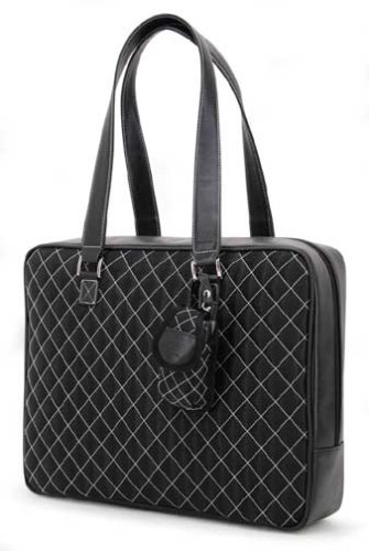 Mobile Edge Monaco Notebook Case- 15.6-Inch PC/17-Inch MacBook (Black/White)