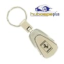 New Ferrari Chrome Tear Drop Stylish Key Chain Ring