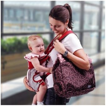 Fashion, Luxury, Diaper Bags, Bottle Bags, Multifunctional Bag (Black)