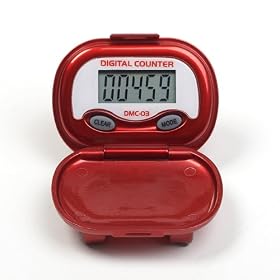 DMC-03 Multi-Function Pedometer (color: RED)