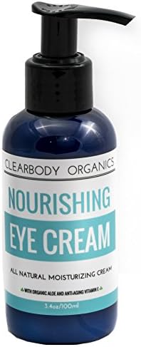 Best Anti-Aging Eye Cream for Puffiness-Dark Circles-Wrinkles &amp; Bags (3.4oz) ALL NATURAL with Anti-Aging Vitamin E, Organic Aloe &amp; Hyaluronic Acid- Made With Organic Ingredients- For Women &amp; Men