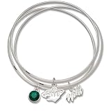 NHL Minnesota Wild Triple Bangle Bracelet