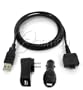 Fosmon's USB ActiveSync Charger Kit for Nikon S5, S6, S7, S7c Digital Cameras (3pcs)