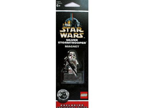 41O wU5CvLL LEGO Star Wars Chase Mini Figure Limited Edition Chrome Stormtrooper with Blaster Rifle