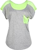 FULL TILT Pocket Colorblock Womens Tee