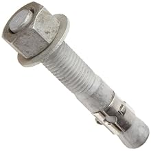 Steel Hot Dip Galvanized Ultrawedge Anchor 1-8 " Diameter x 6" Length (Pack of 5)