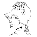 Glamour Tipping Cap Wide Brim with Hook