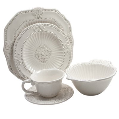 Baroque 20 Piece Dinnerware Set On Sale