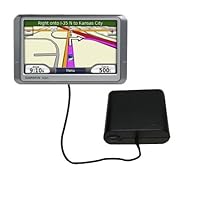 Portable Emergency AA Battery Charge Extender for the Garmin Nuvi 260W - uses Gomadic TipExchange Technology