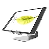 Spinido®iPad/iPad mini/iPad air/Nexus/Kindle 対応 アルミニウム合金 デスクスタンド/タブレット用スタンド (iPad, grey)