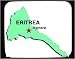 Mouse Pad with map, africa, eritrea